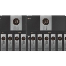 CJ [2024설선물세트]한뿌리 흑삼진 스틱 8.2mlx30포x2개 부모님 회사 직장동료 단체 거래처 선물, 4개