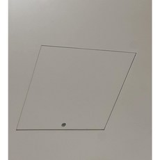 천장점검구 철 스틸 갈바 점검구 EGI 동전키 모자타입, 1개