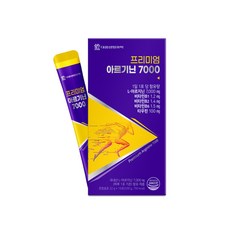 고함량 아르기닌 7000 블랙마카 아르지닌 타우린 비타민B 액상 스틱 남자 여자 운동후 필수아미노산 추천 효능 오르니틴 시트룰린 아스파트산 식약처인증 해썹, 1박스, 15회분