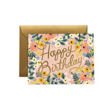 라이플페이퍼 Rose Birthday Card 생일 카드
