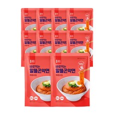 1am 바로먹는 알뜰 곤약면 매콤비빔 200g, 10개