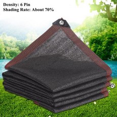 차량햇빛가리개 블랙 자외 차단 HDPE 정원 야외 수영장 3 6 12 핀, 56) 6 Pin - 6x6m, 1개