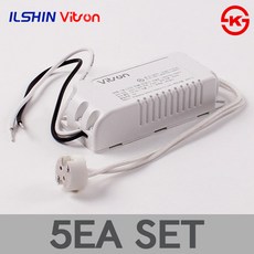 비츠온 LED MR16 안정기 할로겐 안정기 컨버터 9W 세트, 5개