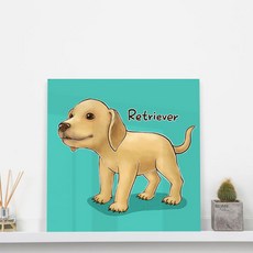 반려견양모펠트액자