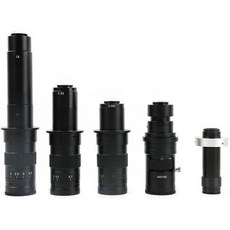 HDMI USB 산업용 비디오 현미경 카메라 120X 용 조정 가능한 180X 300X 200X 130X 줌 C 마운트 렌즈 0.7X 4.5X 배율 25mm, New 130X