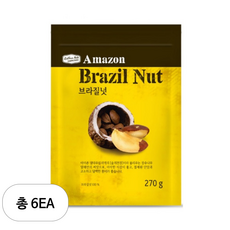리치팜너트 브라질넛, 270g, 6개