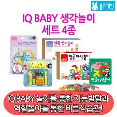 IQ BABY 생각놀이 세트 4종
