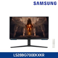 삼성 오디세이 G7 S28BG700 4K UHD 144Hz 1ms 스마트 게이밍 모니터, 70.8cm