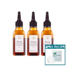 본결 케라피 더블 트리트먼트 + 셀렉스 마스크팩, 120ml x 3병 + 셀렉스마스크팩 1매
