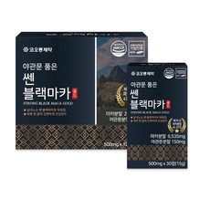 경희_야관문품은쎈블랙마카골드_TK 경희 야관문 블랙마카 페루산 블랙마카분말함유 국내산, 4개, 30정