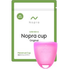 Nopra (노프라) 오리지널 월경 컵 생리 컵 월경 디스크 경혈 컵 menstrual cup (오리지널 핑크 M) Nopra（ノプラ）オリジナル 月経カップ 生理カップ 月経ディスク, 1개, 1개입