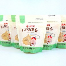 국내산 꼭지제거 후 손수 다진 수제 다진마늘, 1개, 200g