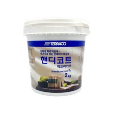 테라코 핸디코트 보수제 2KG (내부용 퍼티), 1개