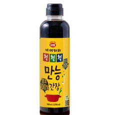삼화식품 만능 간장 900ml 척척척 만능 간장, 2개