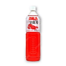 유나인베이스 오미자 1.5L x 8ea / 과일원액 희석음료, 8개