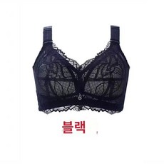 볼륨 슬림 큰컵 엄마 노와이어 브라 빅 통기성 방지 얇은 처짐 레이스