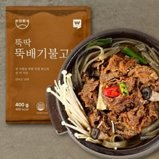 [한인한식] 뚝딱 뚝배기 불고기 400g X 15팩, 15개