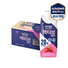 후디스 하이뮨 프로틴 밸런스 액티브 딸기 250ml