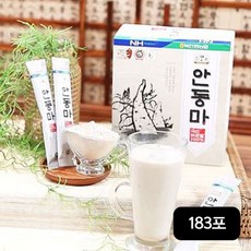 북안동 농협 마분말 6통+3포/183포+쉐이커, 300g, 6개 - 안동포