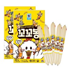 (메카몰) 대림선 닭가슴살 소시지 꼬꼬봉 800g (50g x 16개) x 2개, 50g