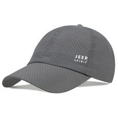 케이디코 JEEP SPIRIT 지프스피릿 스포츠 캐주얼 야구 모자 CA0088 남자 여자 남성 여성, 다크 그레이 - 지프스피릿군모