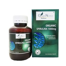 굿라이프뉴트리션 오가닉 스피루리나 1 000mg 100정 호주영양제, 2*, 2개