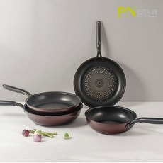 PN풍년 샤르텐 프리노 IH 프라이팬/궁중팬 26/28/30Cm 깊은팬 24Cm 다이아몬드코팅 베이크라이트 인덕션, 12-1.깊은팬/SFIDP-24, 1개