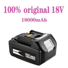 마키타 18V 배터리 및 충전기 도구 배터리 BL1840 BL1850 BL1860 BL1860B 18V 6000mAh