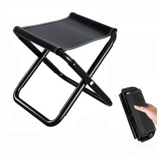 조디체어 SAHINER 휴대용 접이식 의자 캠핑낚시의자 블랙 1개
