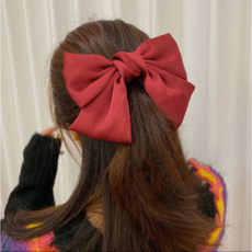 여아왕리본머리핀