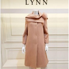 린 HY [린 HY] 특가세일 폭스퍼 워머 앙고라 롱코트 LGHCIL6100