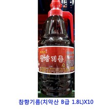 업소용 식자재 참향기름(치악산 B급 1.8L)X10, 단일상품