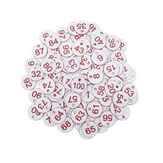 축산 농장 벌집 레이블 양봉 상자 구멍 태그 번호 포함 동물 가축 마커 분류 기호, 50PCS