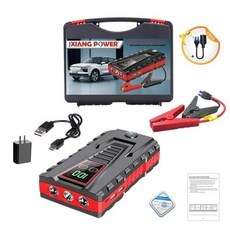 점프스타터 자동차 장치 보조배터리 배터리 충전기 가솔린 디젤 제품 99800mAh 12V, 1개