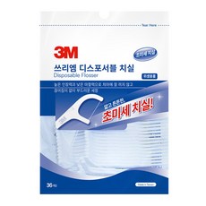쓰리엠 싱글라인 일회용 치실, 36개입, 6개