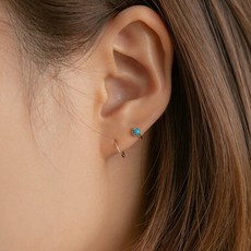 14k터키석피어싱