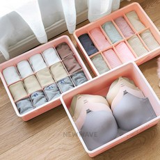 LIVQUAD 양말 속옷 정리함 양말수납함, 15칸