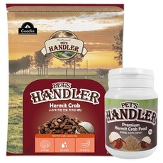 기타 펫츠핸들러 코코칩 소라게 크랩 브리딩베딩 6L+소라게사료 50g, 2개