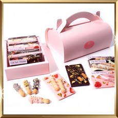 수제 미니 바크 초콜릿 막대과자 만들기 세트 DIY 재료 키트 발렌타인데이 선물용, 1개, 단품