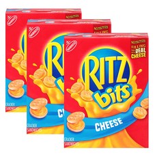 [미국직배송]리츠 비츠 크래커 샌드위치 치즈 3개x249g Ritz Bits Cracker Sandwiches with Cheese 3ea, 3개, 249g