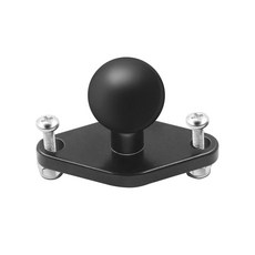 오토바이 휴대 전화 GPS 홀더 마운트 고정 헤드 어댑터 용 25mm 고무 공 오토바이 마운트베이스 플레이트 액세서리