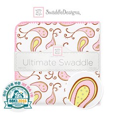 스와들디자인 코튼블랭킷 핑크페이즐리 120PP 유아침구 속싸개