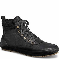 Keds Scout Boot Splash Leather w/Thinsulate Women 7 Black
