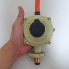 LPG 5KG 5 키로 가스통 캠프마스터 버너 조정기 호스 아답터 세트, 5KG가스통+조정기벨브 (버너제외)