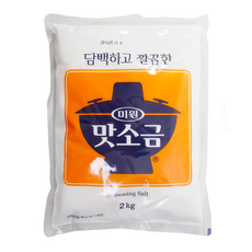 상세설명참조 대상 청정원 미원 맛소금 2kg 6개입 1BOX, 12kg, 3박스