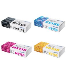 삼성 CLT-K515S CLT-C515S CLT-M515S CLT-Y515S 프리미엄정품, 1개, 정품토너 노랑 Y (단품)