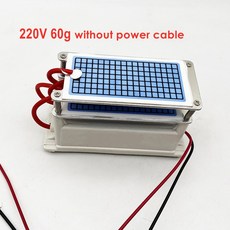  원룸공기청정기 미니공기청정기60g 10g 휴대용 오존 발생기 220V 110V 12V 가정용 또는 자동차 용 공기 청, 220V 60g, 01 220V 60g 