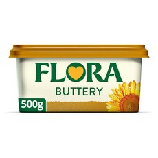 Flora 플로라 버터리 스프레드 500g 3팩, 3개