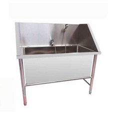  강아지 욕조 애견 미용 싱크대 스텐 애견샵 업소용, 304 오픈도어 120x70x90 깊이50 