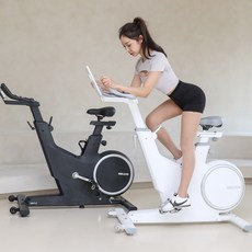 멜킨 실내자전거 젠틀 마그네틱 스피닝 스핀바이크 가정용 사이클 헬스 홈트 운동 기구 10kg 15kg, 스페이스 블랙, 마그네틱 10kg